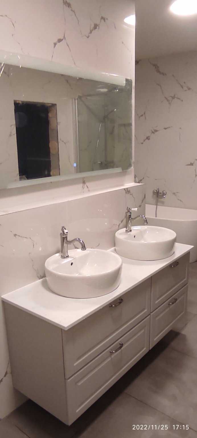 Realizácia kúpeľne Effective - Rekonštrukcie & Kúpeľne